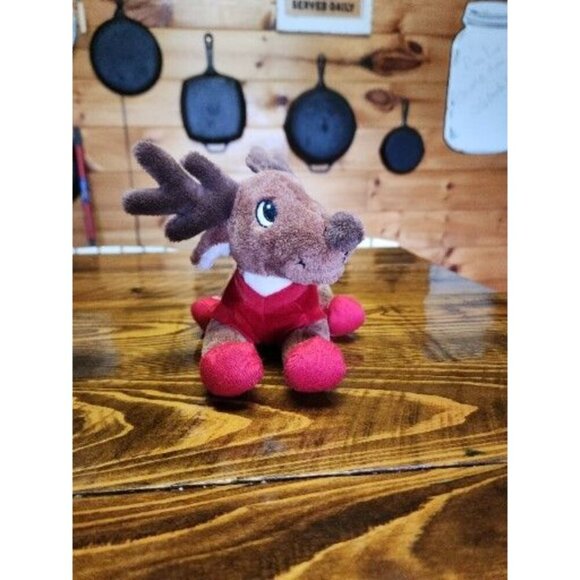 Dan Dee Collectors Choice Plush Reindeer Blitzen Christmas 2009 7” *Read - Picture 2 of 15